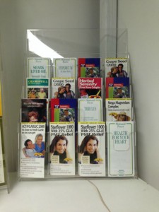 acrylic brochure holder  